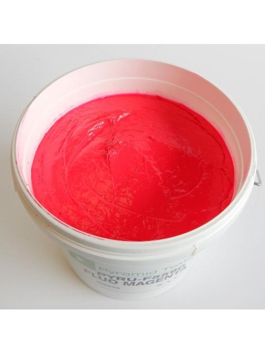 Quality Pyramid brand plastisol ink in Flour Magenta